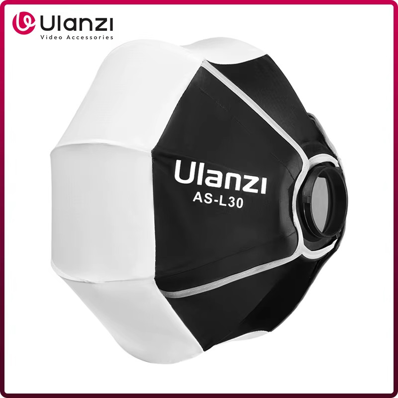 AS-L30 30cm Lantern Softbox Mini Bowens Mount Quick Release Ball Diffuser Light