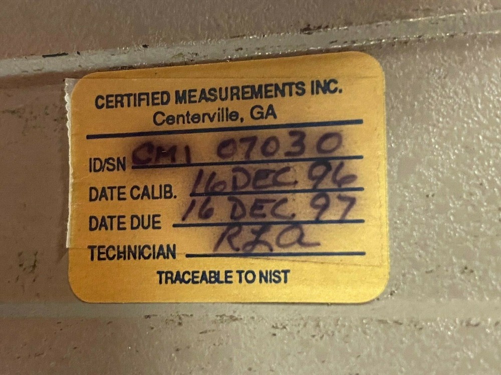 Simco ICM-1 Ionometer Tester Analyzer Unit Module