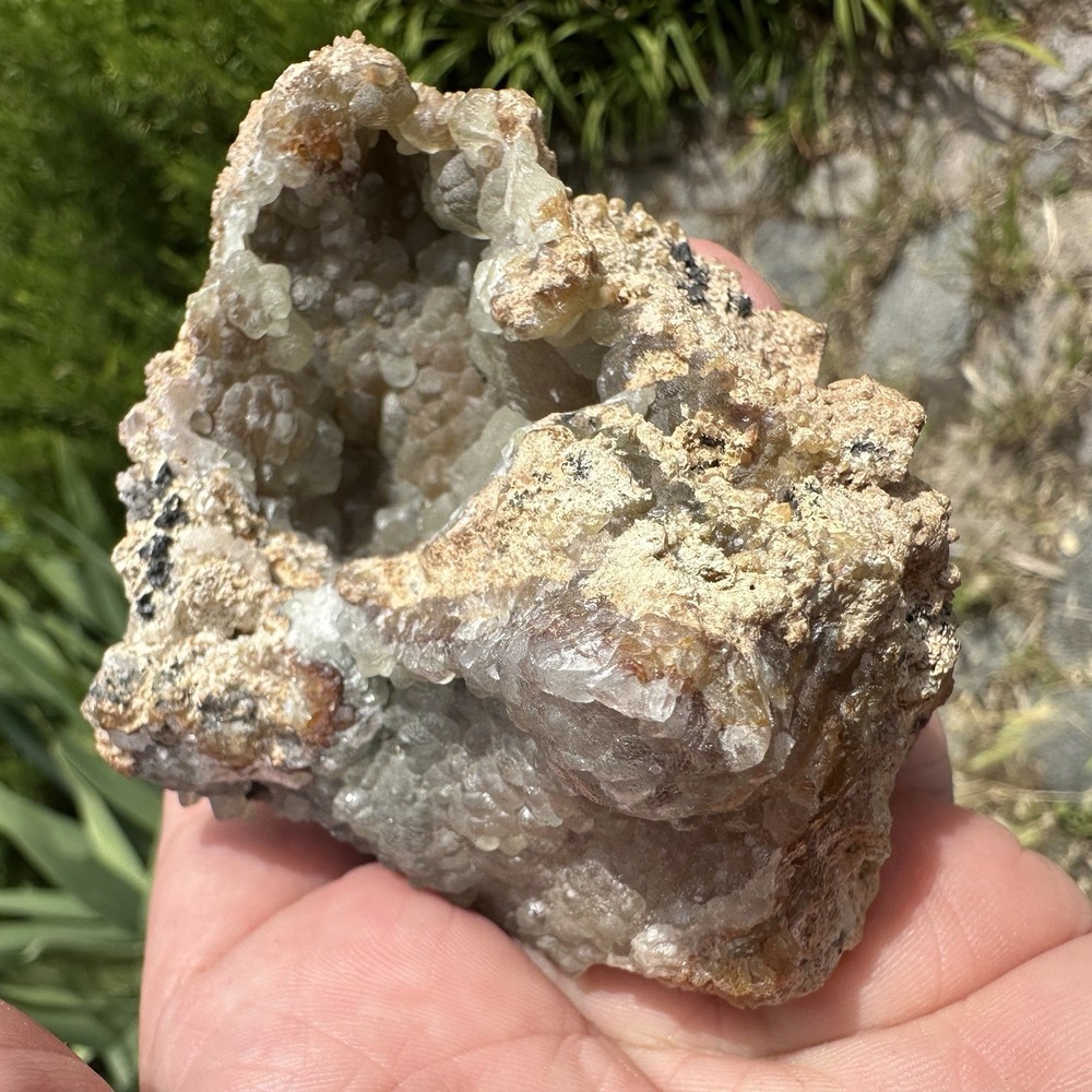 Smithsonite Crystals In Matrix Morocco Mineral Display Specimen 394 Grams