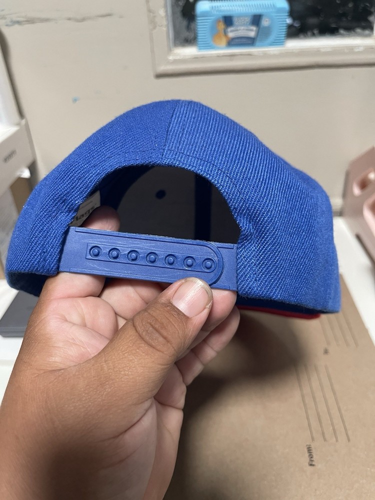 Superman Blue Red Snapback Hat Six Flags Exclusive Cosplay Cap
