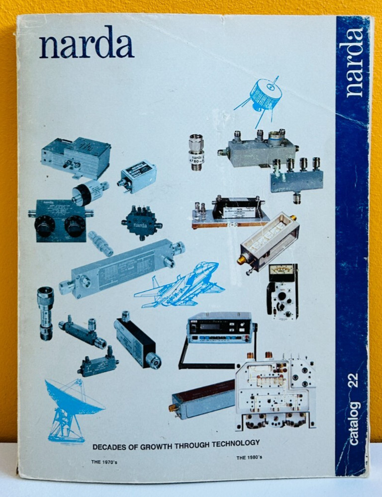 Narda Microwave Terminations and Accessories 22 Catalog.