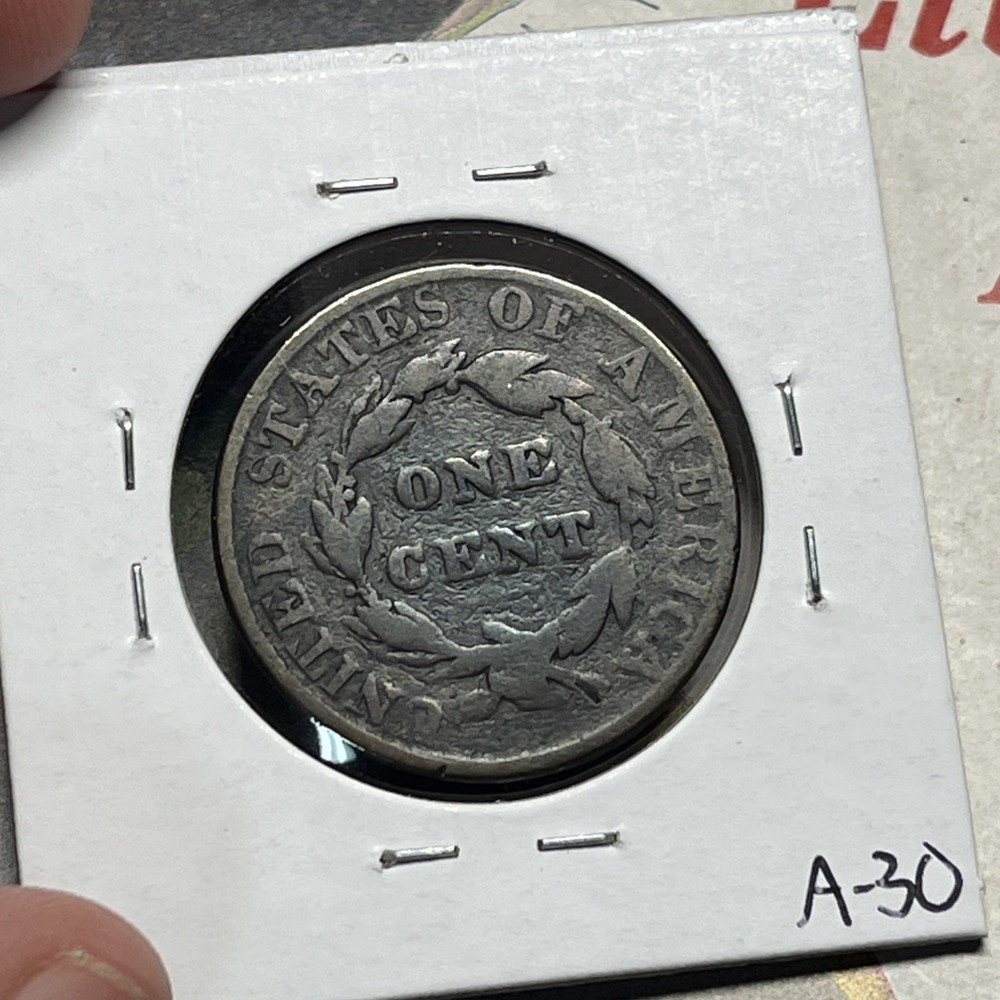 1824 Coronet Head Large Cent Copper Coin Collection