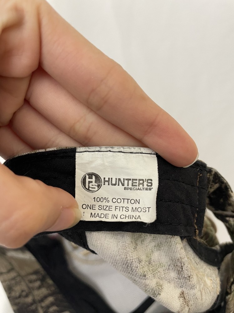 Hunter's Specialties Supports Camo Hat Cap Camouflage Strapback Adjustable