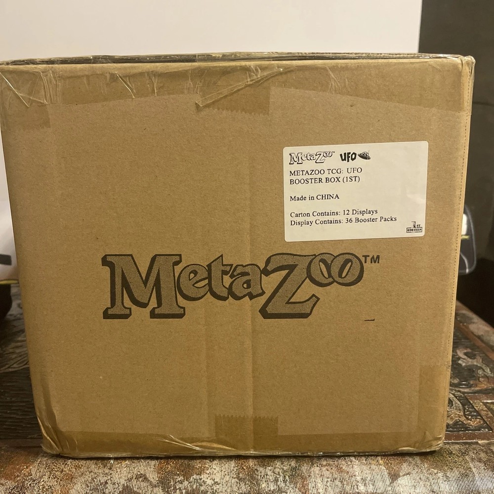 Metazoo UFO Booster Box Sealed Master Case 12 Boxes
