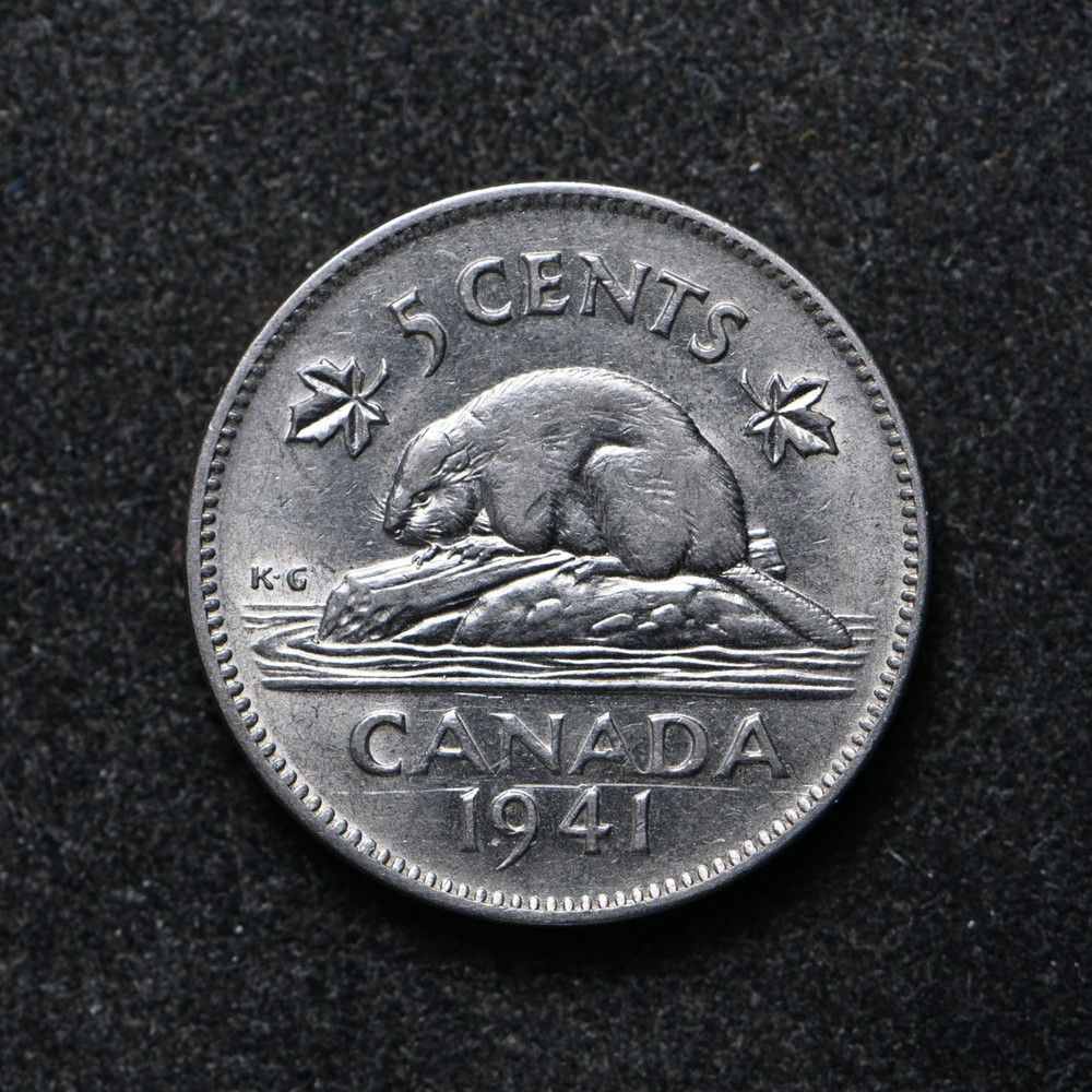 1941 Canada Five Cents (bb18933)
