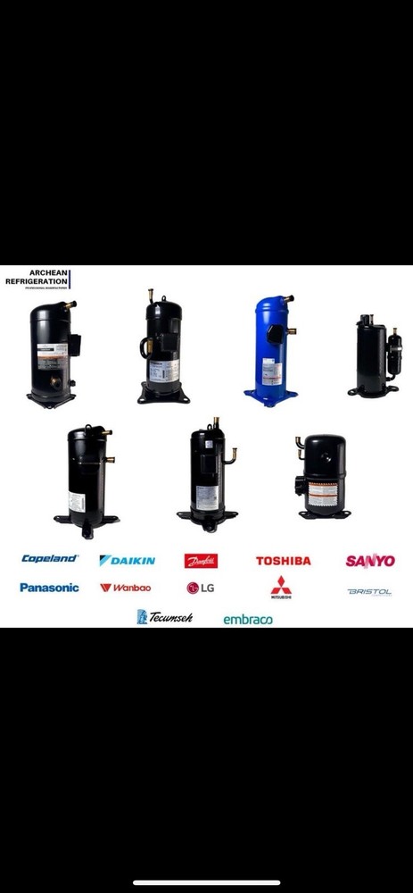 2025 HVACR ALL TYPES OF COMPRESSOR.
