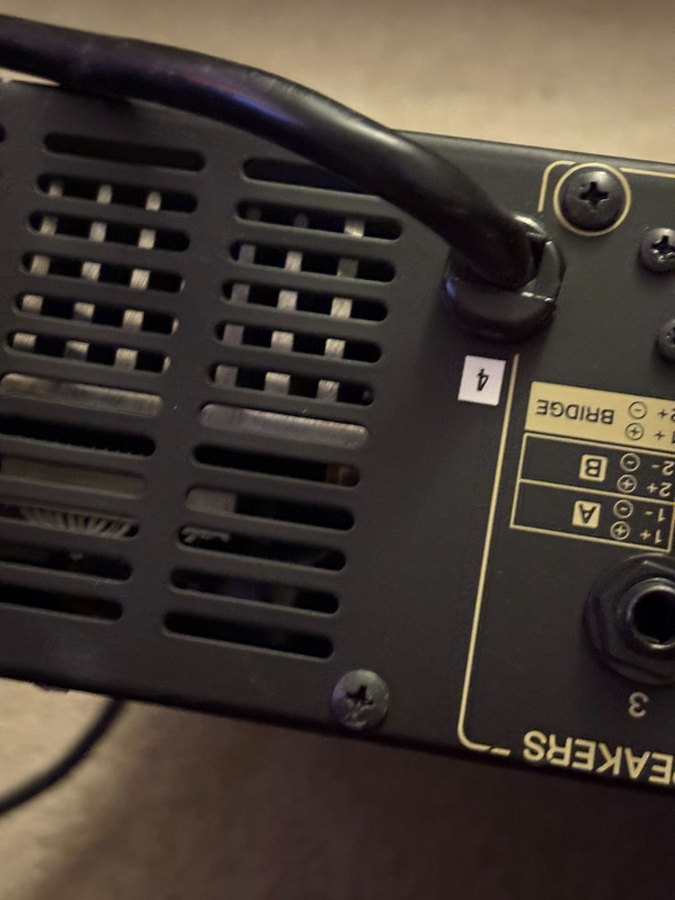 3 Yamaha P5000S Power Amplifier's