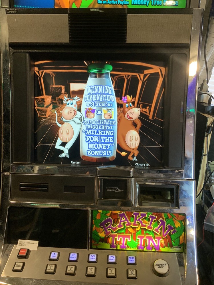 WMS WILLIAMS BB1 SLOT MACHINE SOFTWARE SET - MILK MONEY
