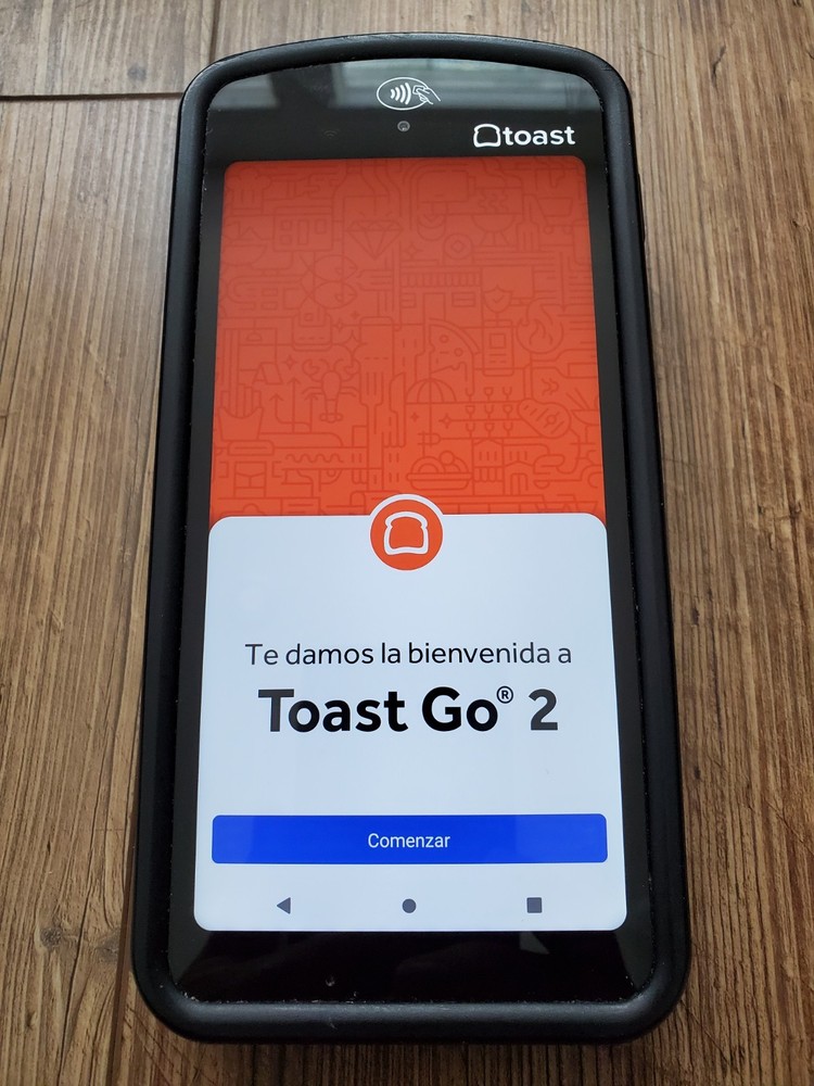 Toast Flex POS Go 2 Handheld Tablet Mobile Computer Device - TG200 - Android 12