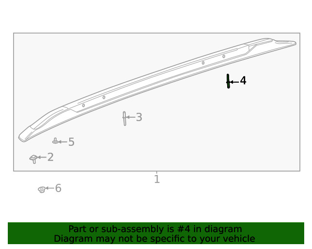 Genuine GM Side Rail Stud 11602752