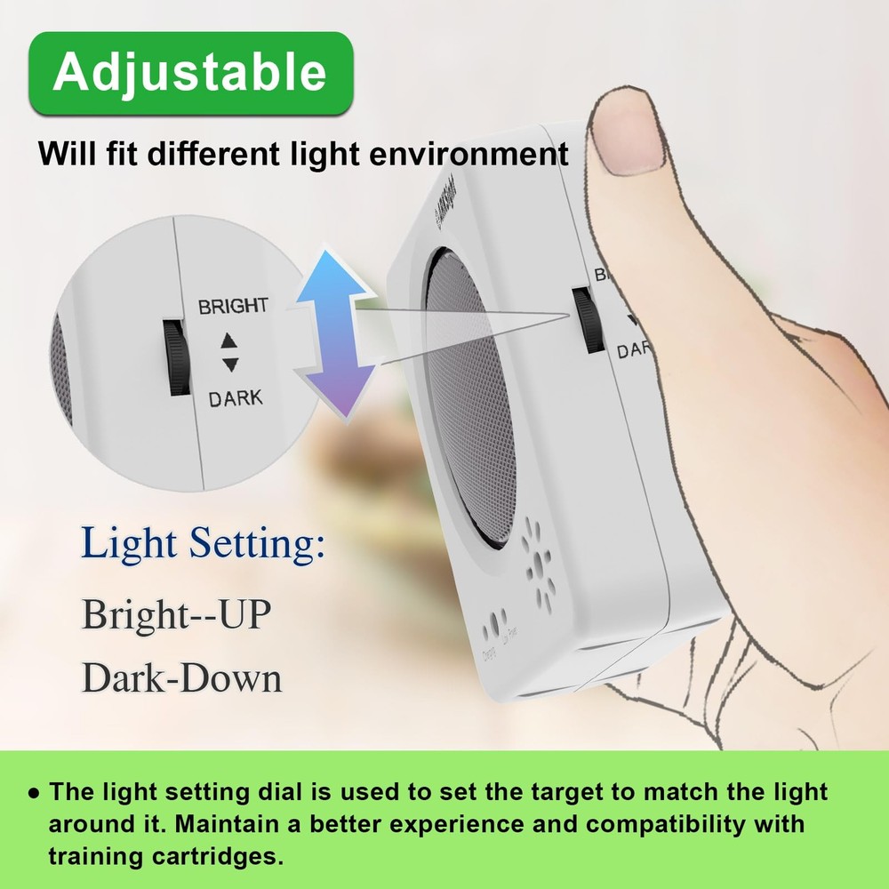 ARKSight Portable Dry Fire Laser Training System for 9mm Target Practice