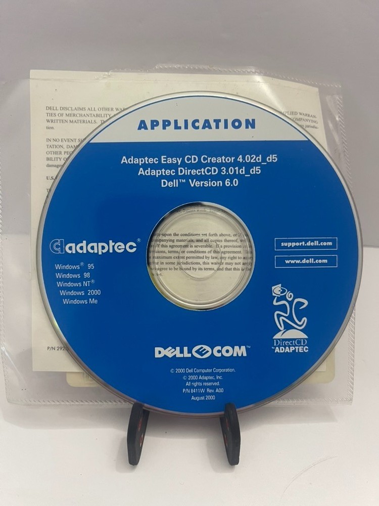 Dell Adaptec Easy  CD Creator 4.02D_D5
