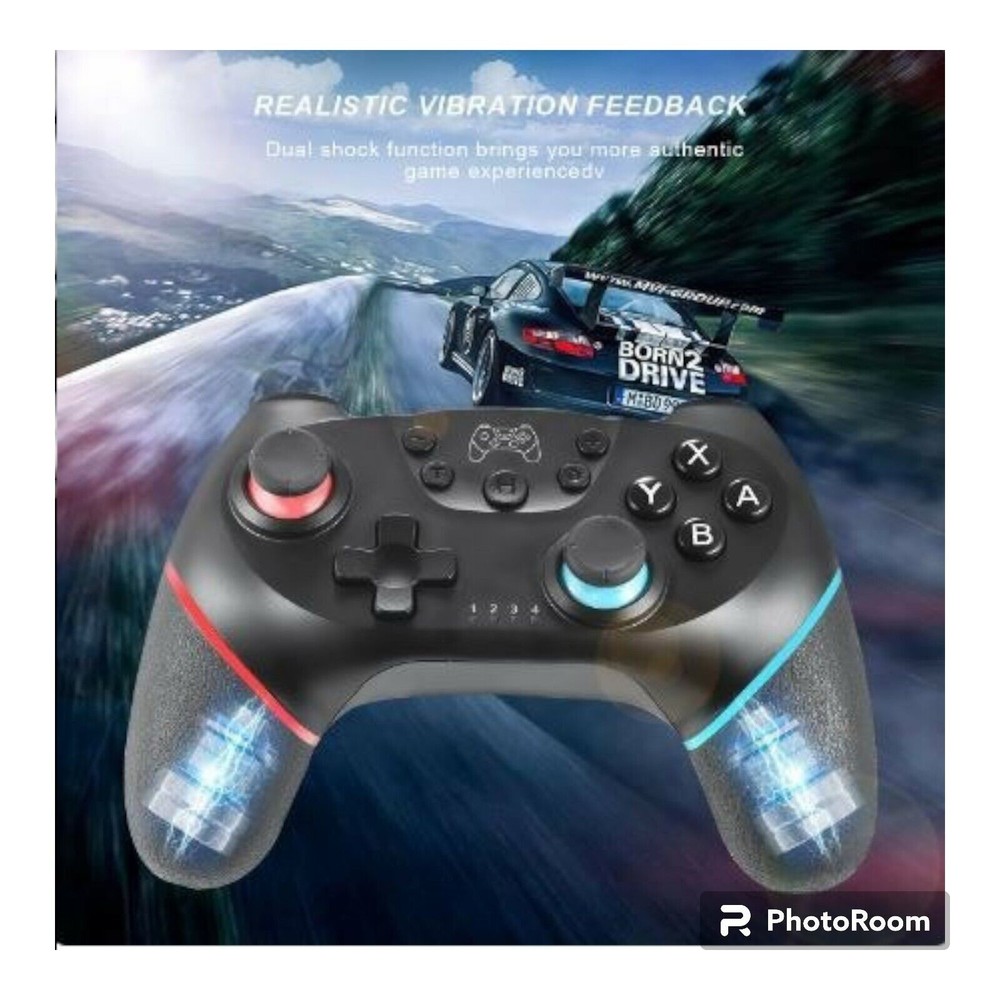 Wireless Controller for Nintendo Switch N-SL | Bluetooth USB-C Charging Black