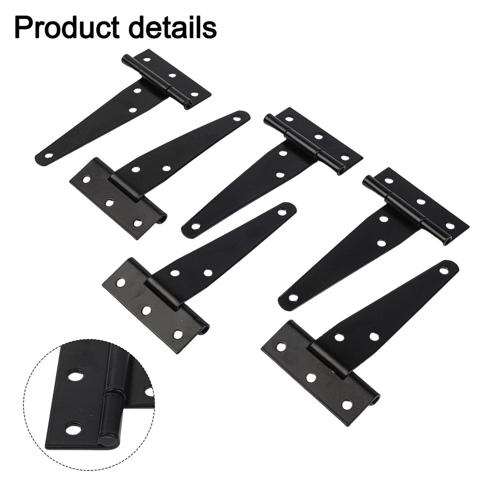 5Inch TStrap Hinges Perfect for Rustic For Barn and Modern Garden Doors