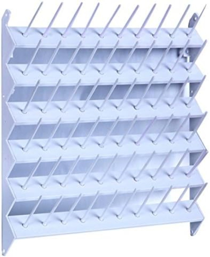 Luxury 60-Spool Cone Thread Holder / Sewing & Embroidery Thread Storage Rack