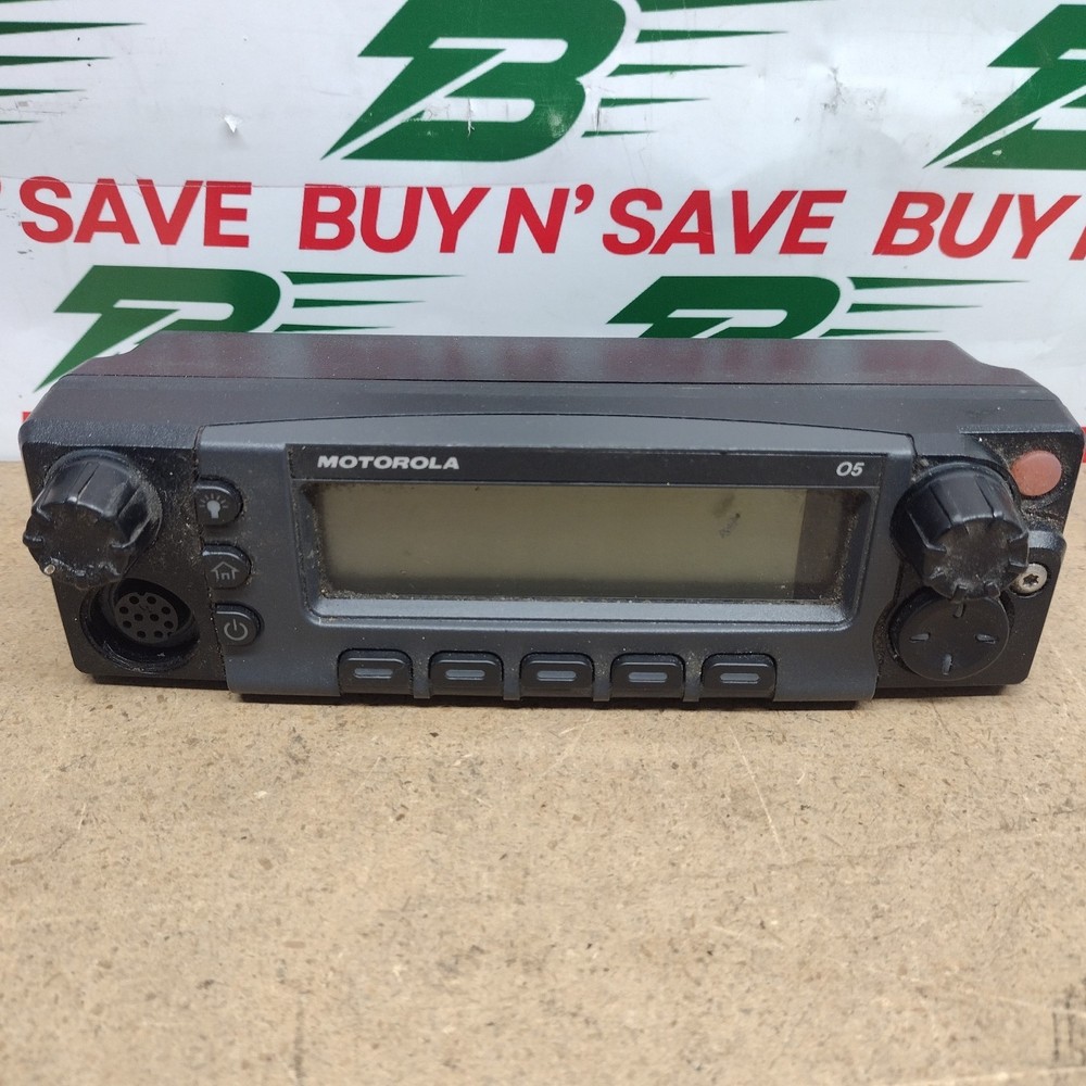 Motorola Control Head O5 - ONLY - Powers On - See Pictures - USED