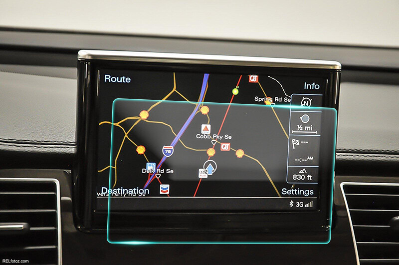 Crystal Clear Screen Protector for 2014 Audi A8 Vehicle Navigation