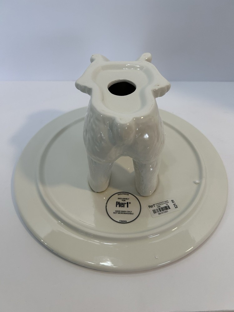 Pier One Easter Bunny Cake Stand