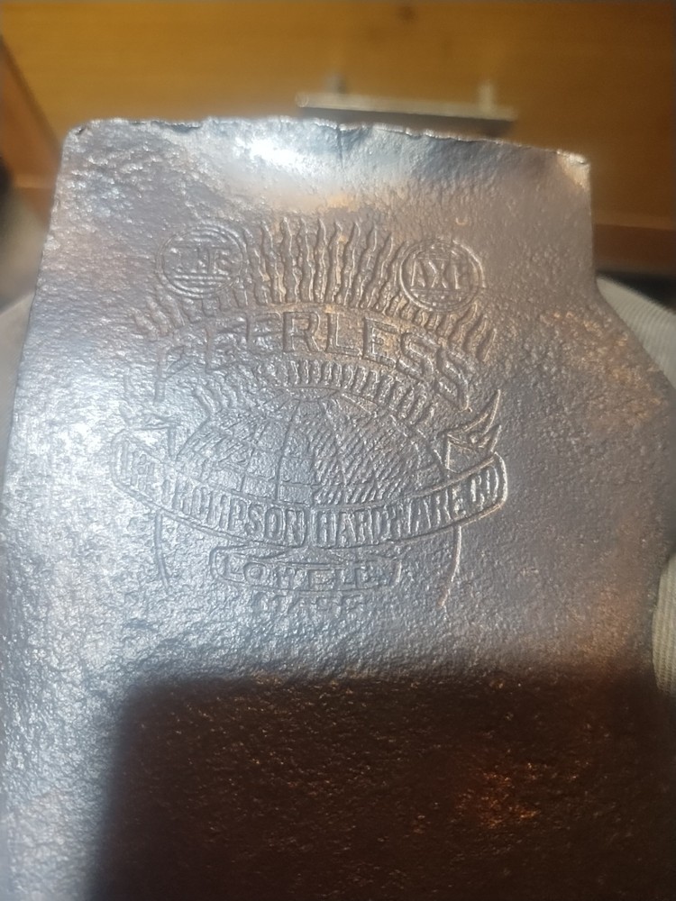 Vintage Peerless 3 1/2 Pound Jersey Pattern 4 1/2 Blade Axe Head