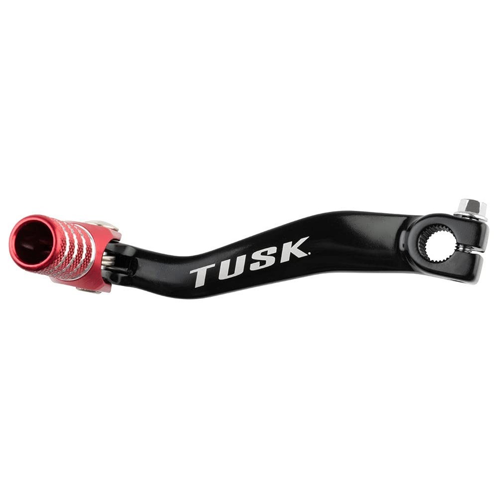 Folding Shift Lever Black/Red Tip