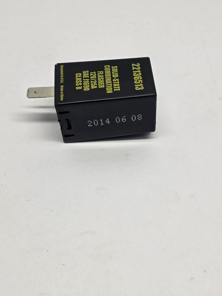 Mack 22136513 Combination Flasher Relay Solid State 12V 25A (Used)