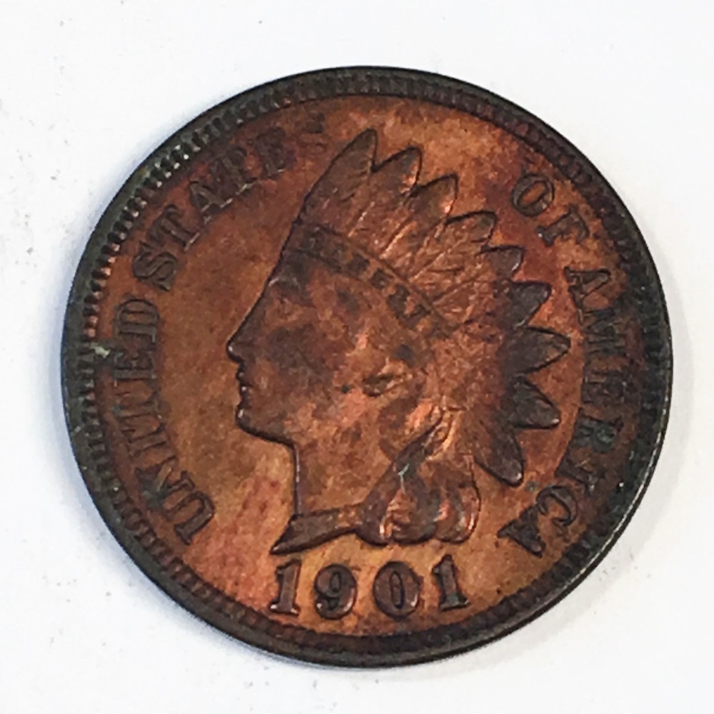 1901 Indian Cent - High Quality Scans #C785