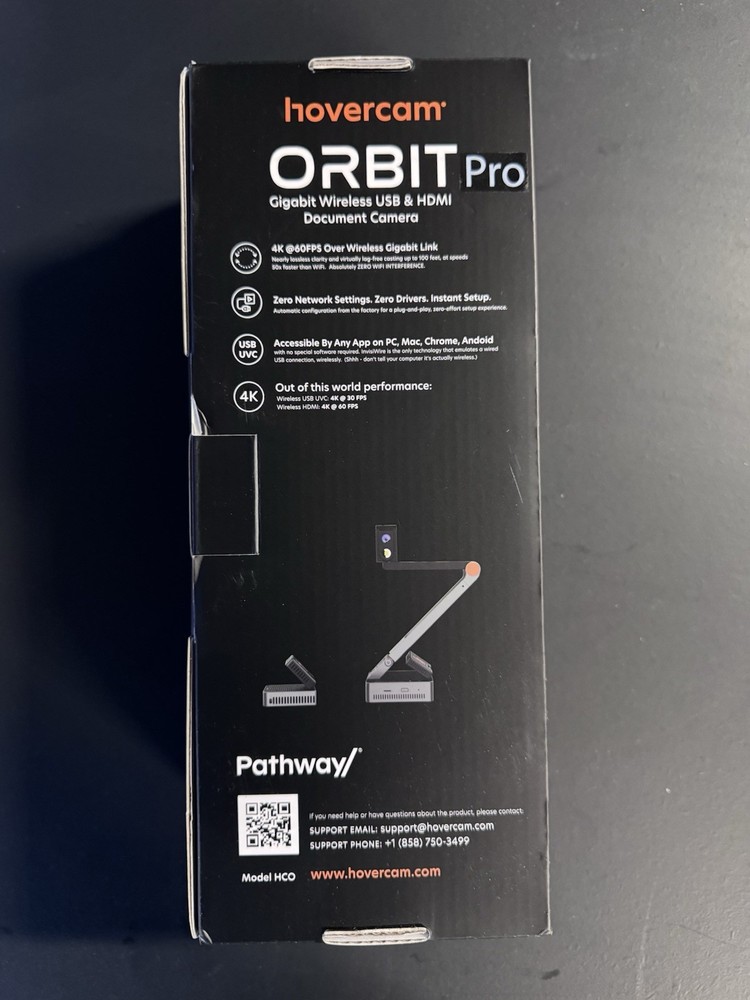 HoverCam Orbit Pro Gigabit Wireless USB & HDMI Document Camera