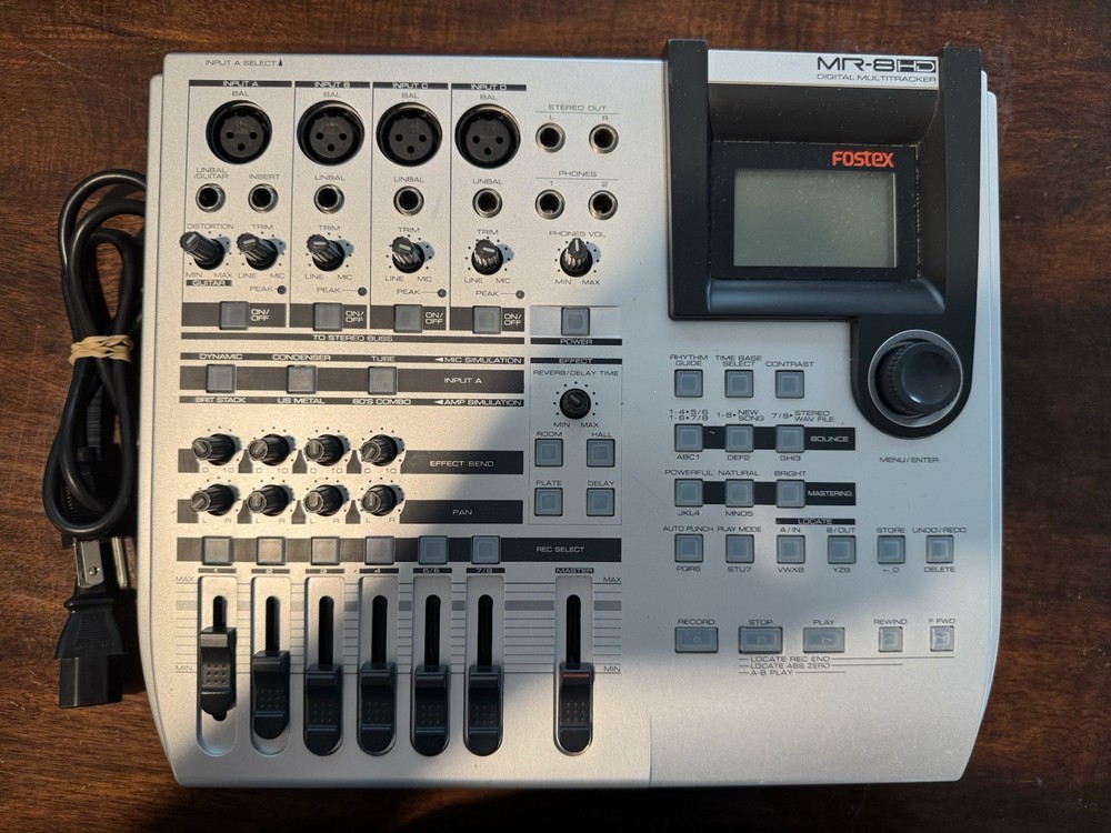 Fostex MR-8HD Digital Multitrack Recorder MR8HD - TESTED-