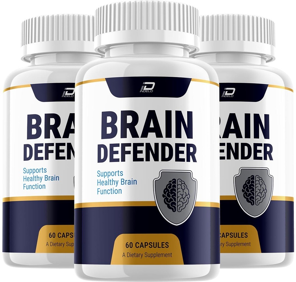 (3 Pack) Brain Defender Supplement Capsules – BrainDefender All Natural