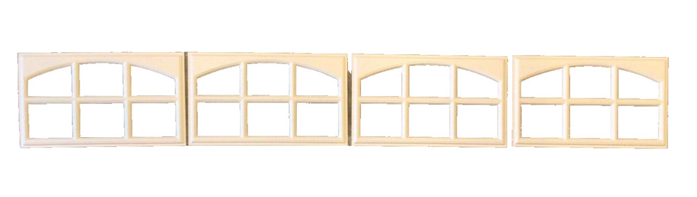 4 Amarr Cascade Replacement Insert for Short Panel Amarr Garage Door Almond