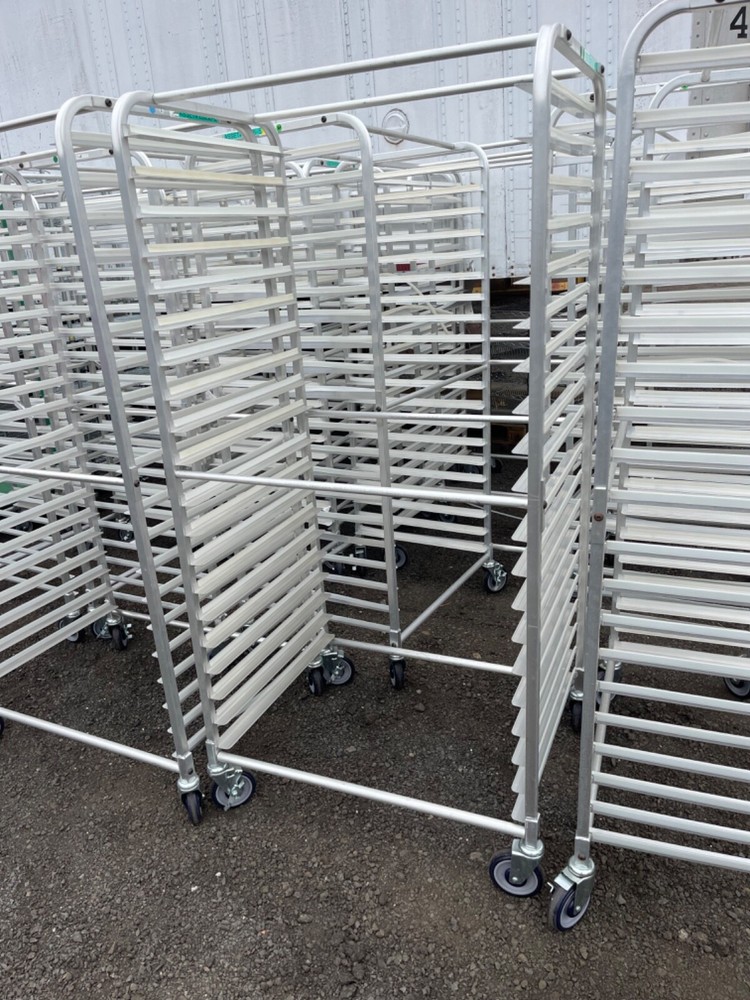 Aluminum Racks on Wheels