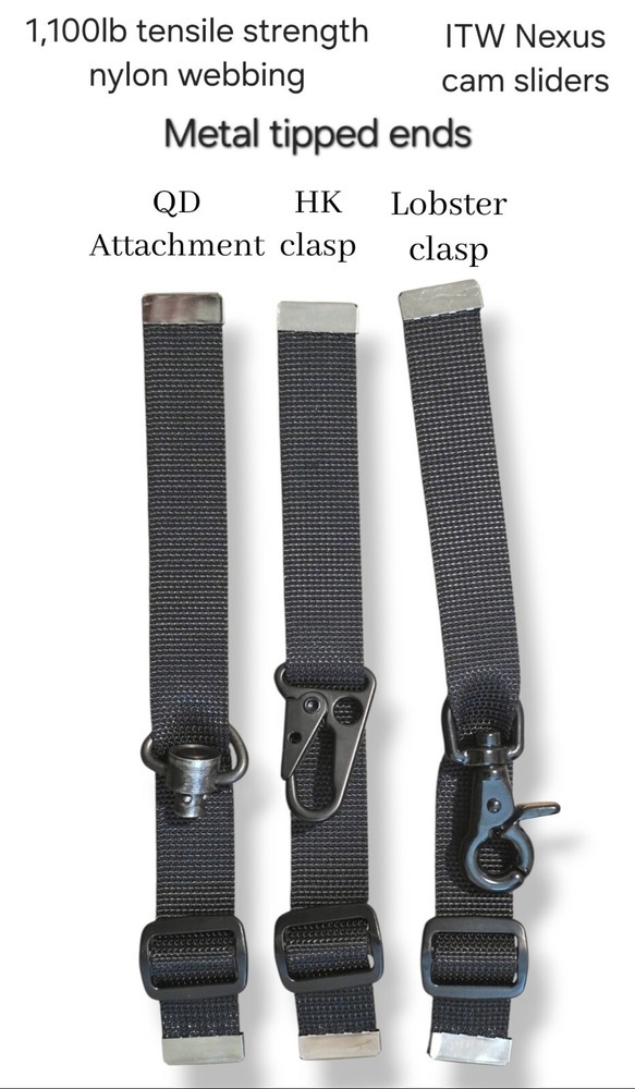 Dynamic Advantage Modular Sling Attachment End HK Clasp or Lobster Clasp