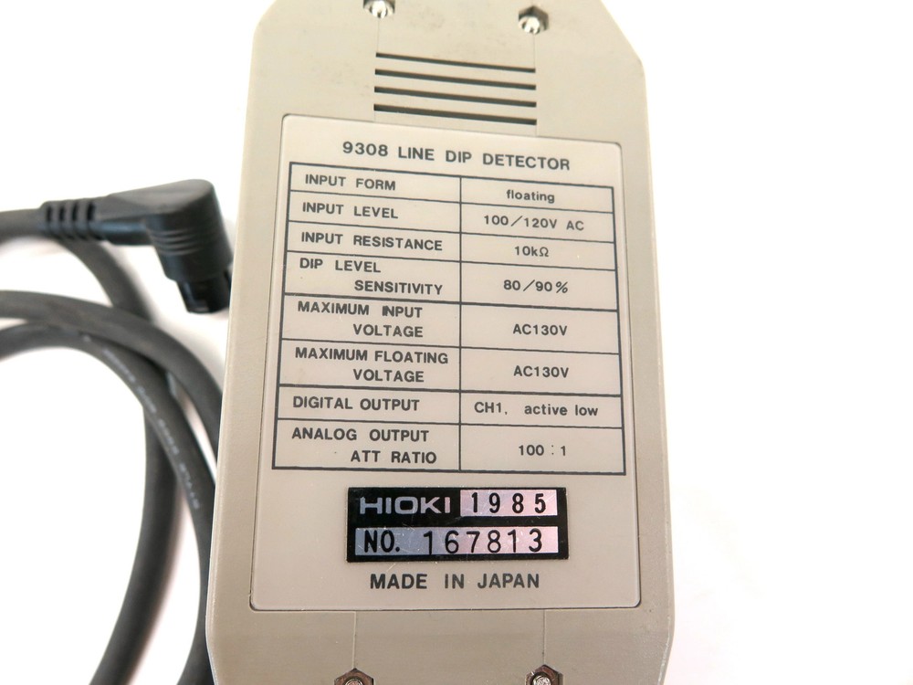Hioki 9308 Line Dip Detector