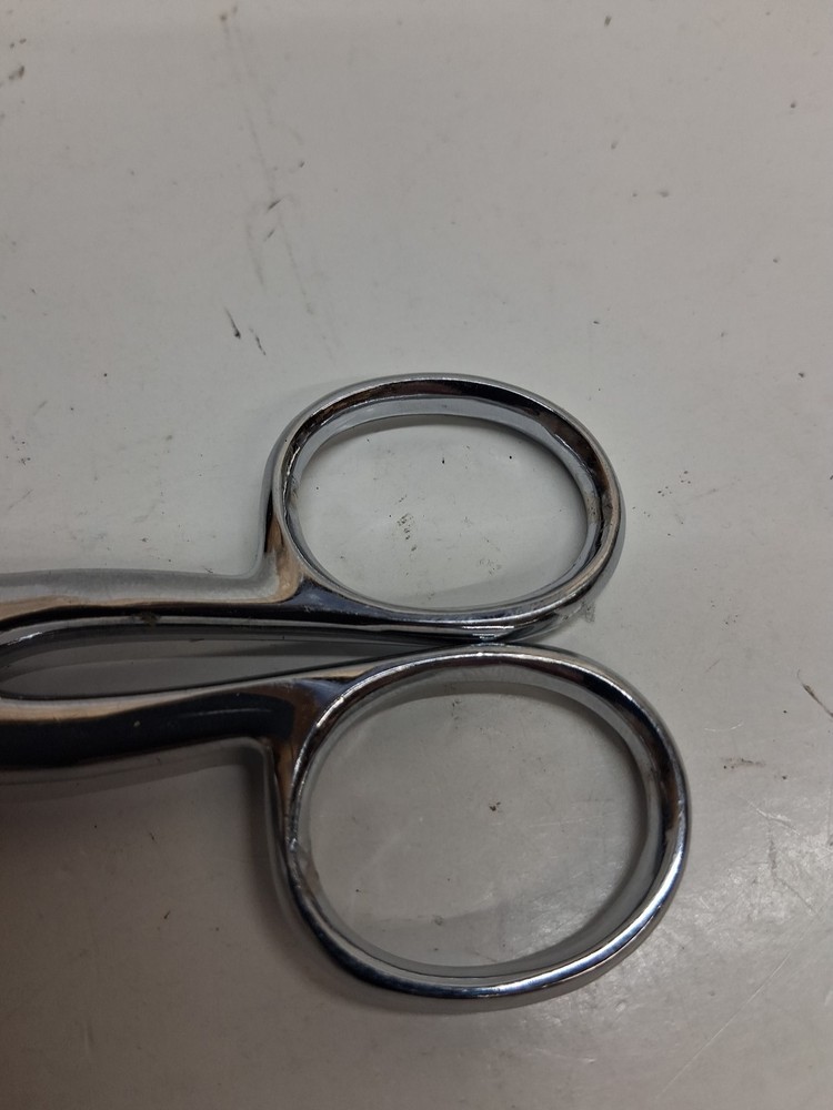 Gingher 4" Embroidery Scissors Chrome Finish G-4