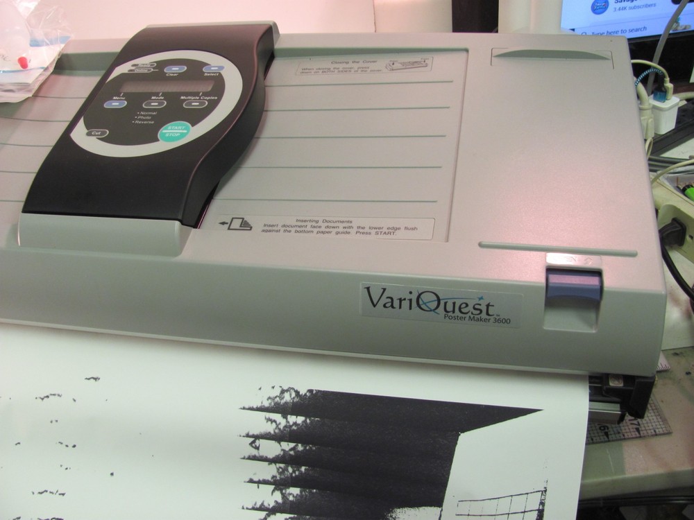 VARITRONICS VARI QUEST POSTER MAKER 3600
