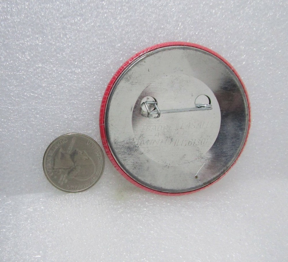 Webber 8 On The Right Path Button Pin