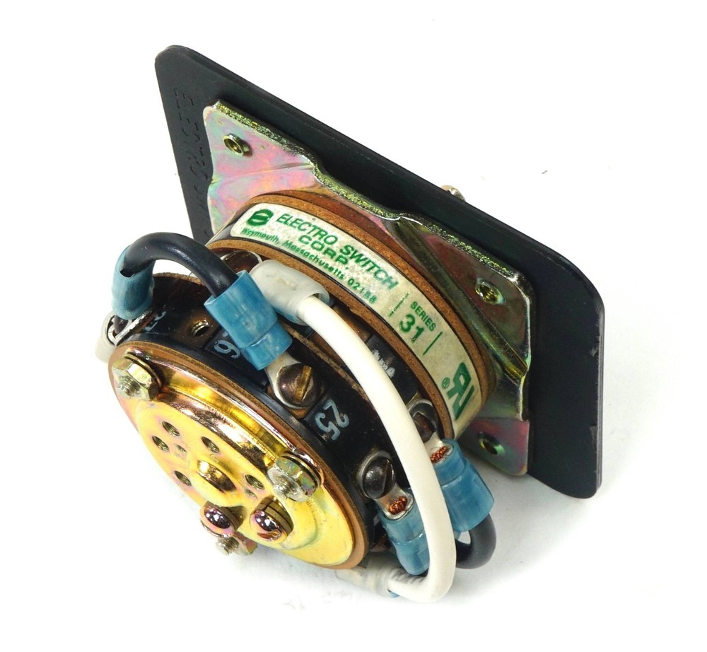 Electro switch 31202L.Z  Series 31 Rotary Switch 9241w with Front Panel