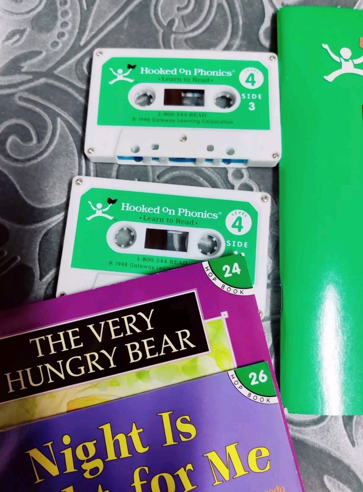 Hooked on Phonics Learn to Read Level 4 Complete Box Set with Workbook