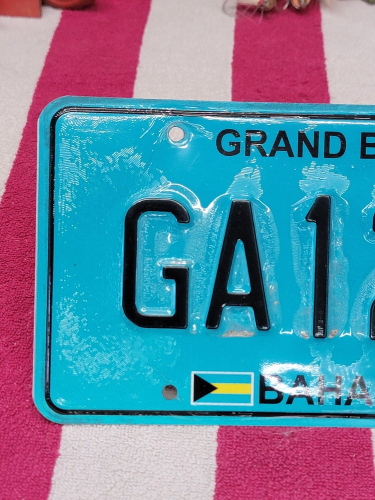 Grand Bahama License Plate