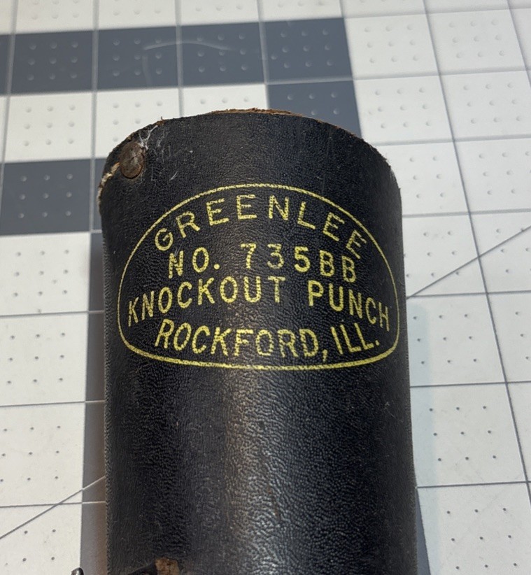Greenlee No. 735BB Knockout Punch Tools USA