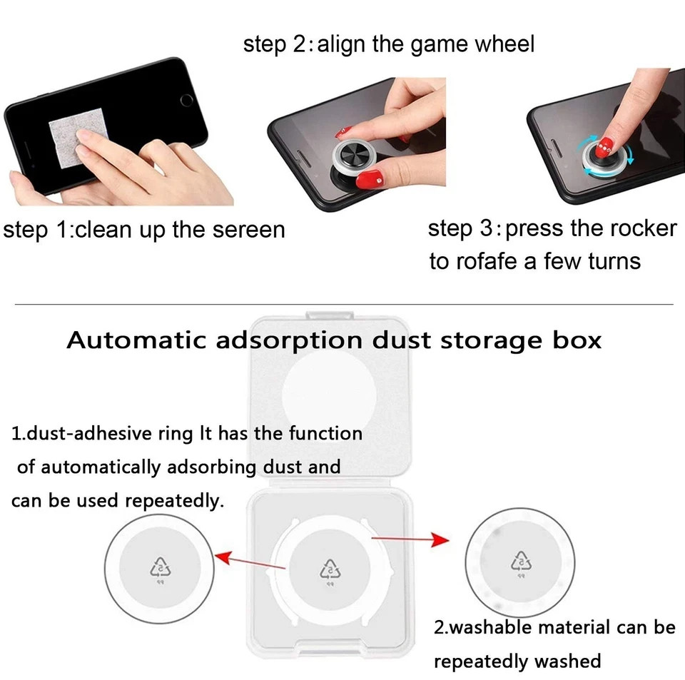 Vakili Mobile Phone Game Joystick Game Control Touch Screen
