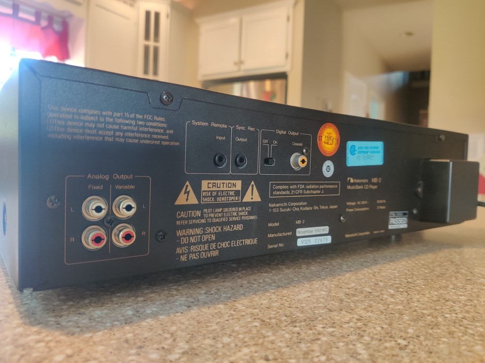 Nakamichi MB-2 | CD Transport / Player