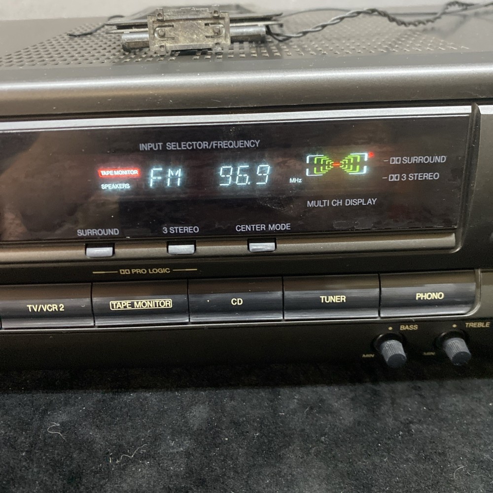 Technics SA-G68 Av Control Stereo Receiver Tested NO REMOTE