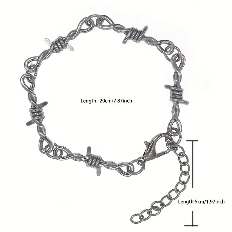 Barbed Wire Bracelet Fully Adjustable