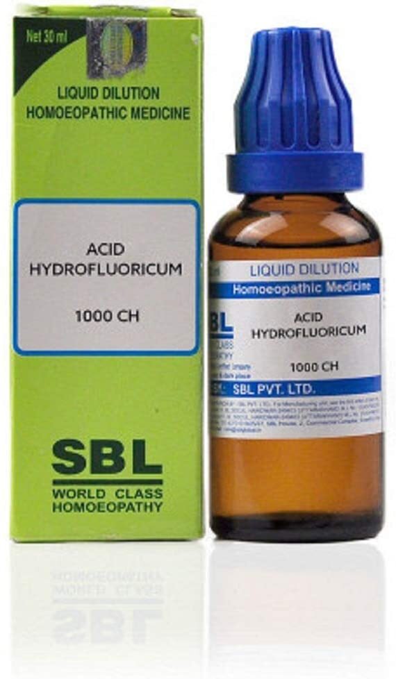 SBL Homeopathic Acid Hydrofluoricum  (30 ML) (Select Potency)