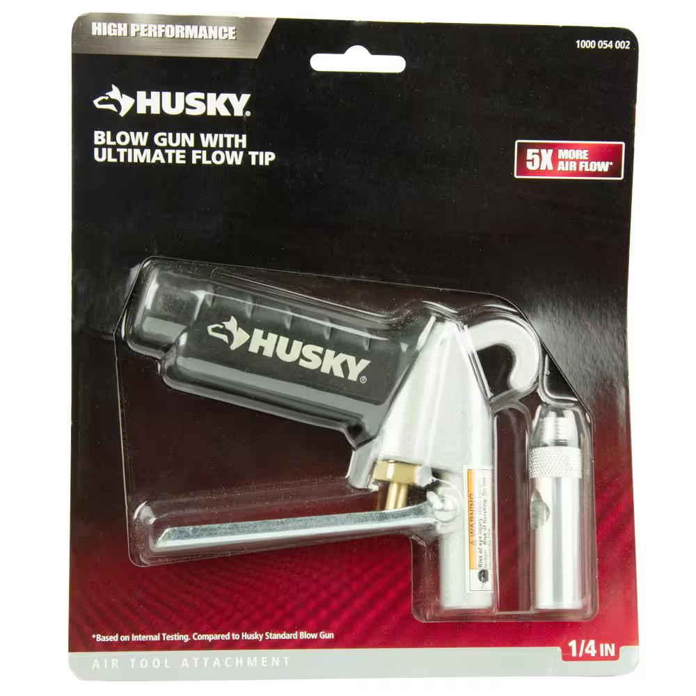 High Performance Blow Gun with Ultimate Flow Tip