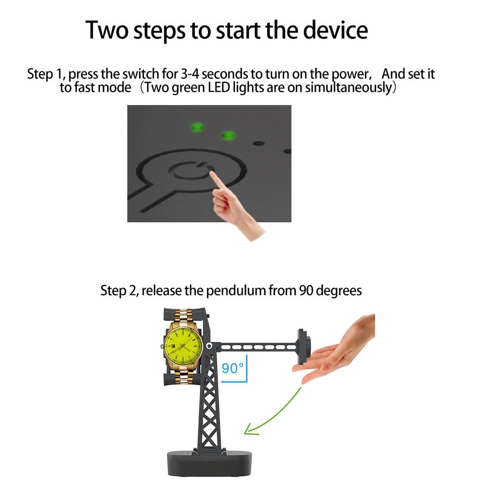Single Watch Winder for Automatic Watches,Timer Shutdown,Adjustable...
