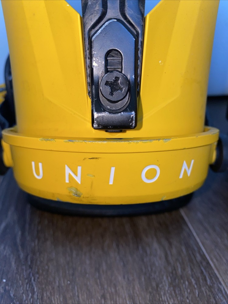 Union Falcor Bindings Size Medium Yellow Black Travis Rice