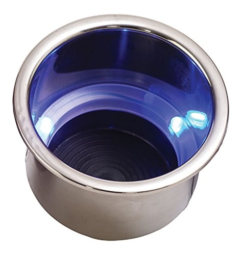 Seadog 5880741 LED Flush Mount Drink Holder Blue