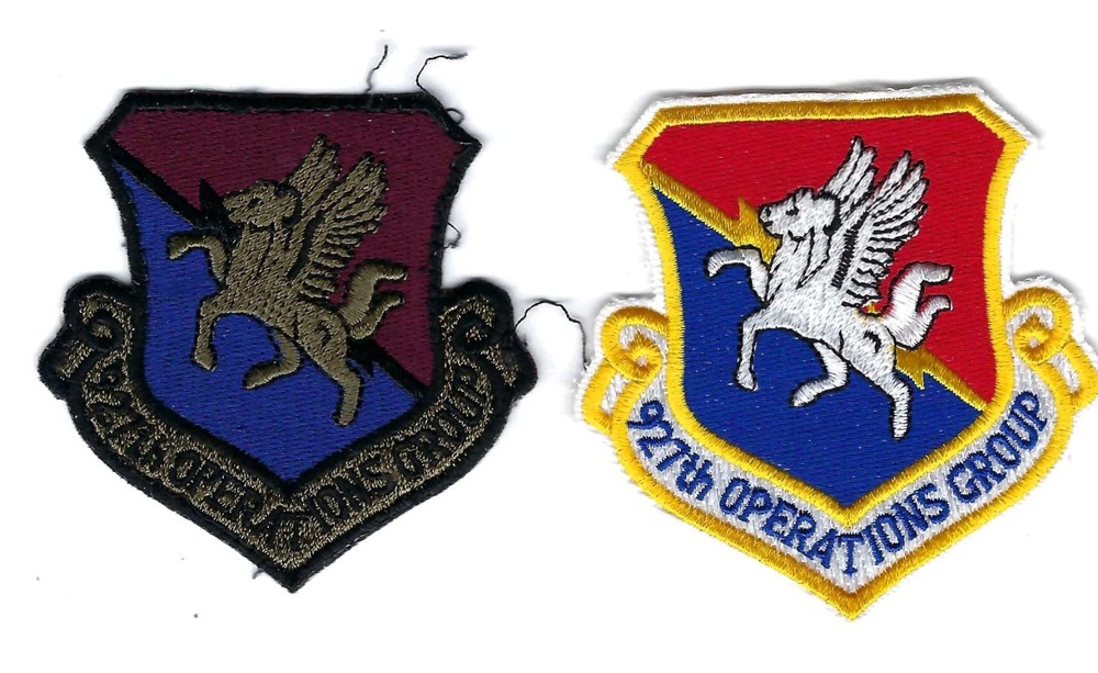 PATCH USAF  927TH OPERATIONS GROUP OG SELFRIDGE ANGB     B7-2
